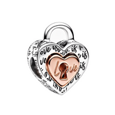 Berloque de prata 925 Love Lock