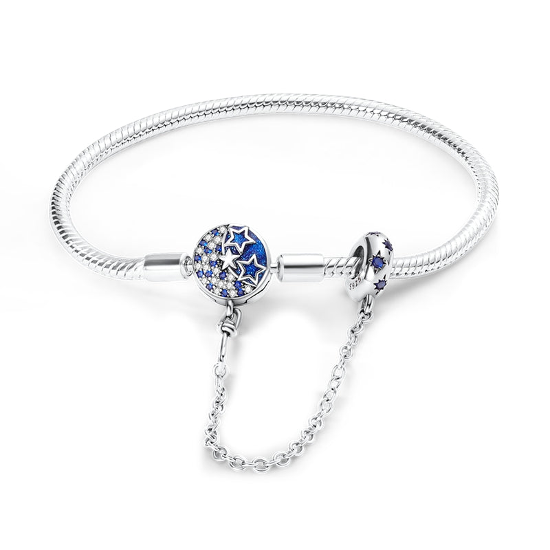 Pulseira de prata 925 Stars Bella