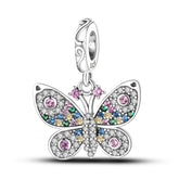 Berloque de prata 925 Bright Butterfly